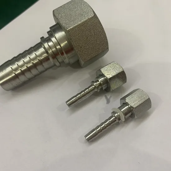 20411-T Metric Female 24° Cone with O-Ring Dko-L Metal Fitting