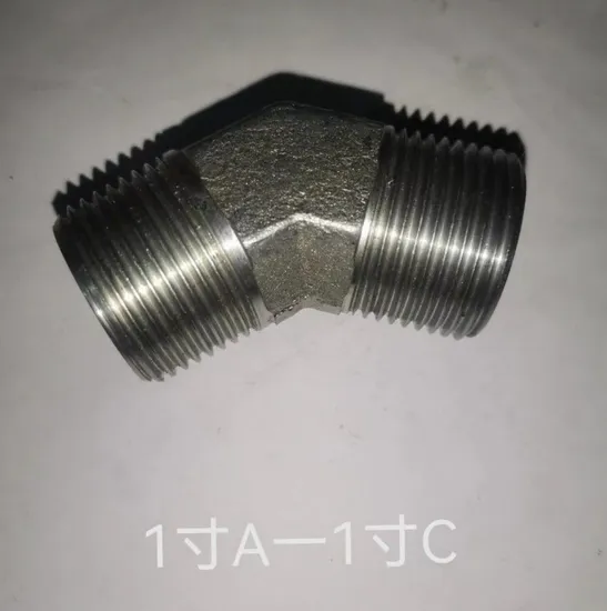 OEM ODM Car Accessories 45 Degree Elbow Hydraulic Hose Fittings Adapters