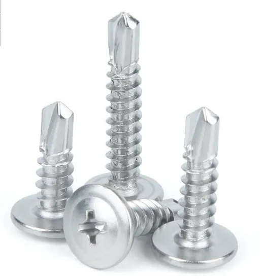 Hex Washer Pan Wafer Head Self-Drilling Screw Truss Flat Csk Head Tex Screw Galvanised Self Drilling Screw for Metal