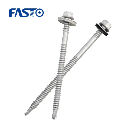 DIN7504 Sandwich Panel Self Drilling Screw with EPDM Washer