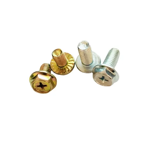 High-Quality with Serration Flat Flange Hex Flange Bolt DIN 6921