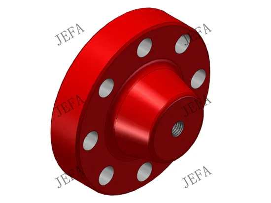 API 6A Oilfield Wellhead Drilling Forged Blind Flange Alloy Steel 4130 75K