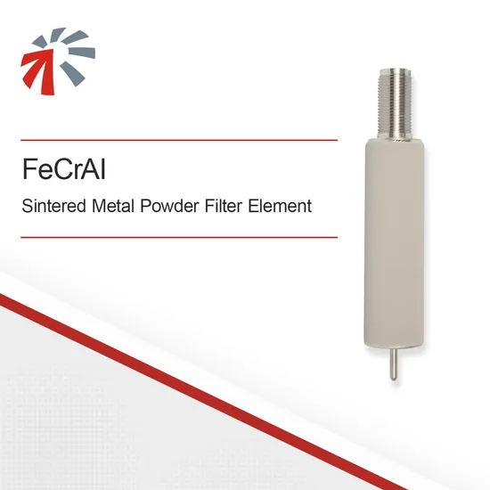 Fecral Sintered Metal Powder Filter Element