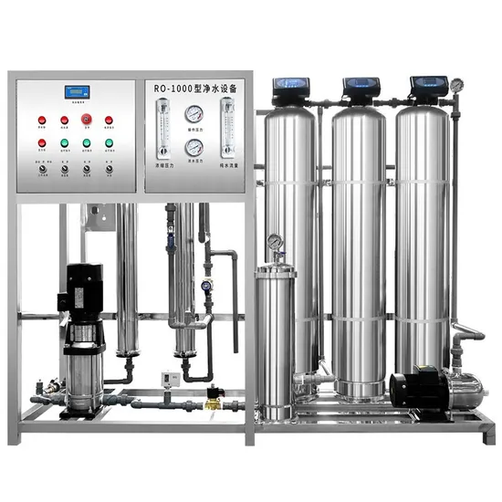Purified Water Equipment Clean Workshop Pure Water Machine Pharmaceutical