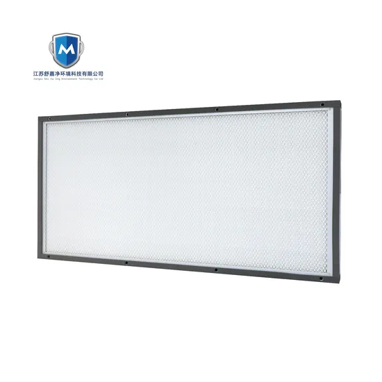 Cleanroom 1000 Air Volume 99.999% HEPA Liquid Sealed Filter Replacement Filter Element