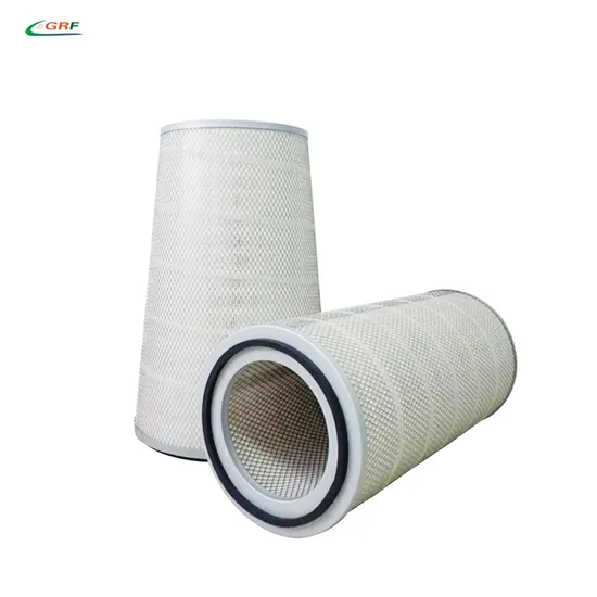 Grf Cylindrical Conical Air Intake Filter Cartridge Filter Gas Turbine Air Filter