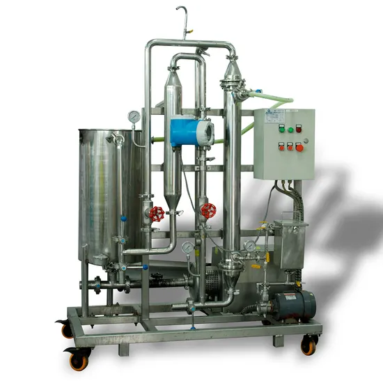 Ceramic Membrane Test Plant for Pilot Scale