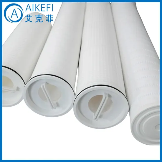 Repalce Hfv640PE001ah High Flow Filter with PP Media Using in Water Purifier Machine and Waste Water Treatment