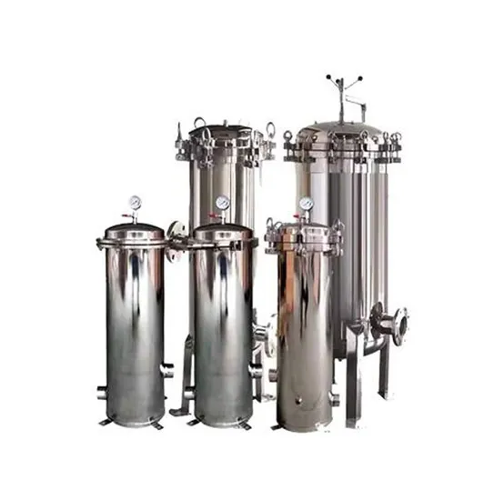 Stainless Steel Pre Filter Industrial Equipment Circulating Cement Sand Well Water Large-Diameter High-Pressure Explosion-Proof Water Filter