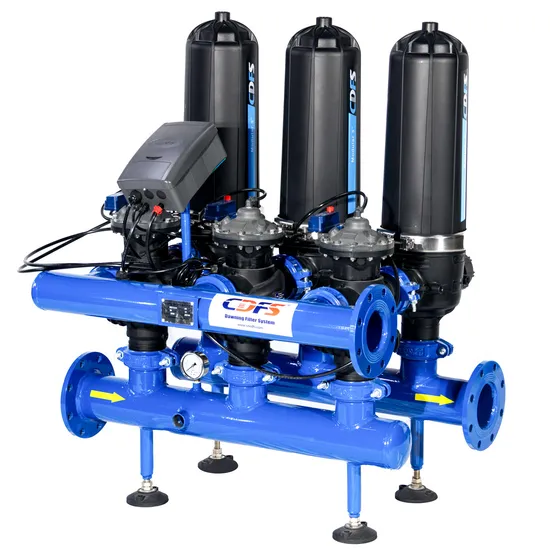 Industrial Water Backflush Self-Cleaning Disc Filter