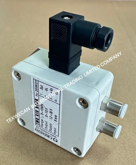 Sensor Vacuum System 0-10kpa Textile Machinery Parts Drawframe Part
