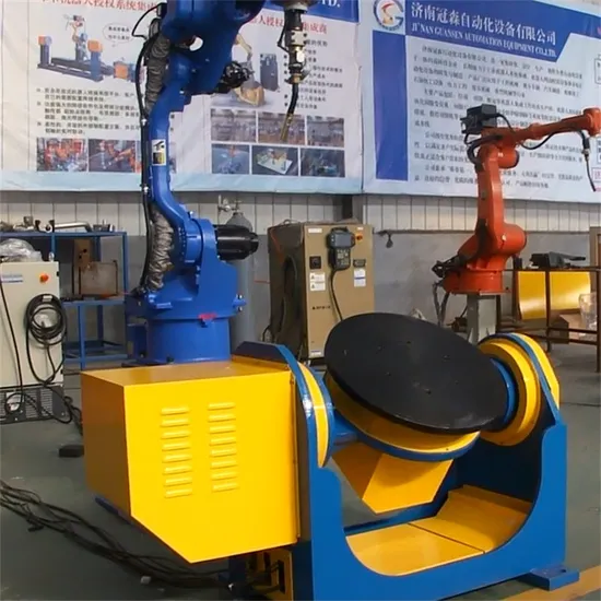 Industrial 2 Axis Positioner for Welding Manipulator High Speed Robot Welding CO2 Welding Robot