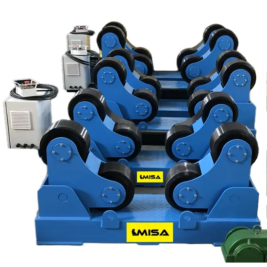 Self-Aligning Welding Rotator with PU Wheels for Pipe Turning and Welding Heat Exchange Automatic Welding