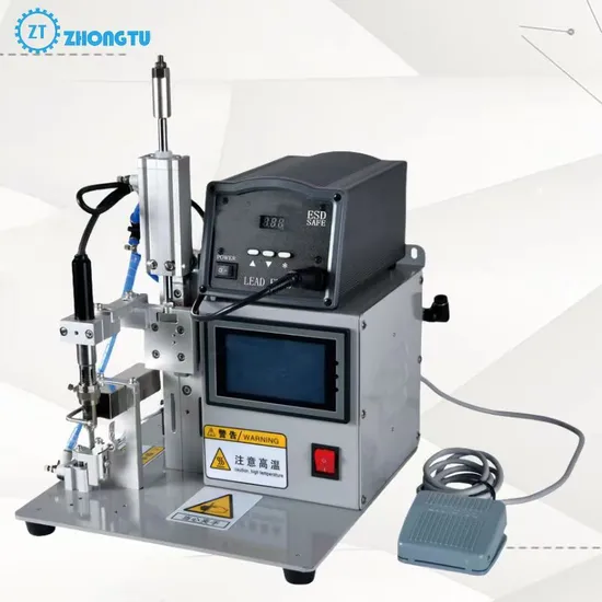 Semi Zt Automatic USB Cable Soldering Machine PCB Welding Robot Best Iron Soldering Machine for Wire Cables Welding