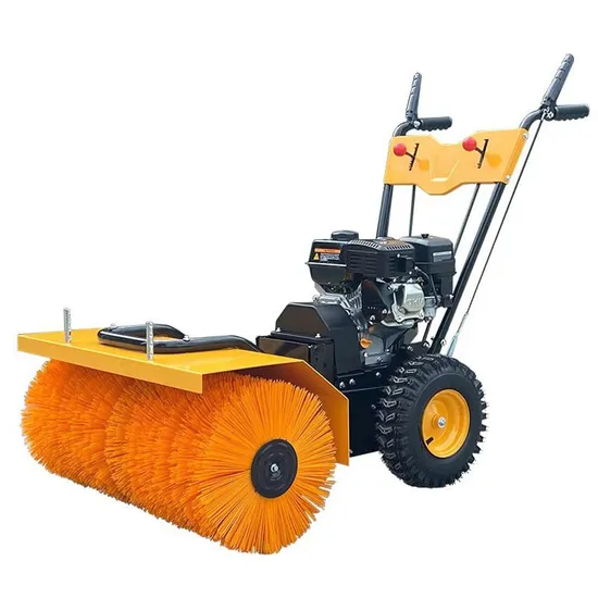 Turfgrass Floor Sweeper OEM Gasoline Snow Sweeper 6.5HP