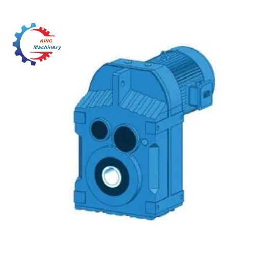 Hollow Bore Parallel Shaft Helical Geared Motor
