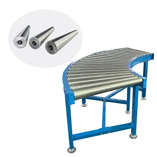 Curve Roller Conveyor Sorting Machine Warehouse Ecommerc Roller Conveyor