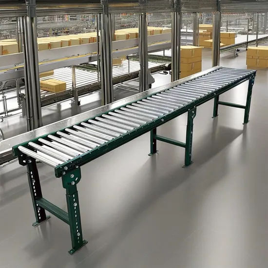 Manual Pallet Roller Conveyor Unpowered Roller Conveyor for Warehouse