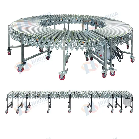 Flexible and Easily Manoeuvrable Powered Roller Expandable Conveyor for Distribution Centres