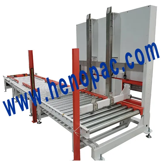 Automatic Pallet Stackers/Magazine Inline Motorized Pallet Dispenser for Euro Pallets