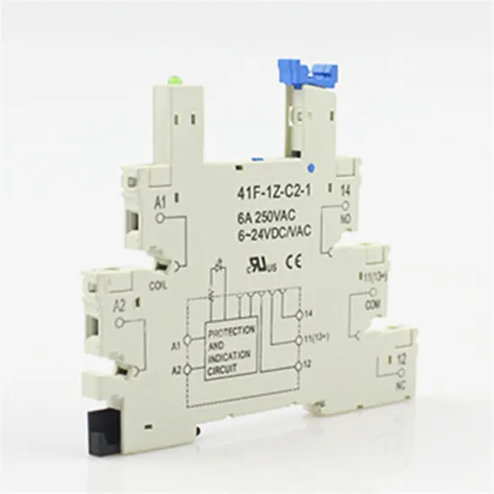 41f-1z-C2-1 + Hf41f 24-Zs 12-Z 5-Zs 12V 24V 6A 250V 1co Relay Mount on Screw Socket with LED Wafer Relay