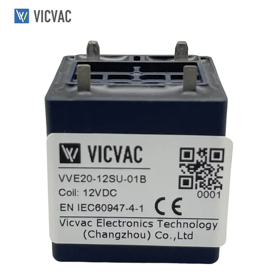 Vve20 High Voltage DC Contactor 60V 90V 250V 450V 750V 1000V DC 20A Normally Open Contact 12V Charging Station Energy Storage