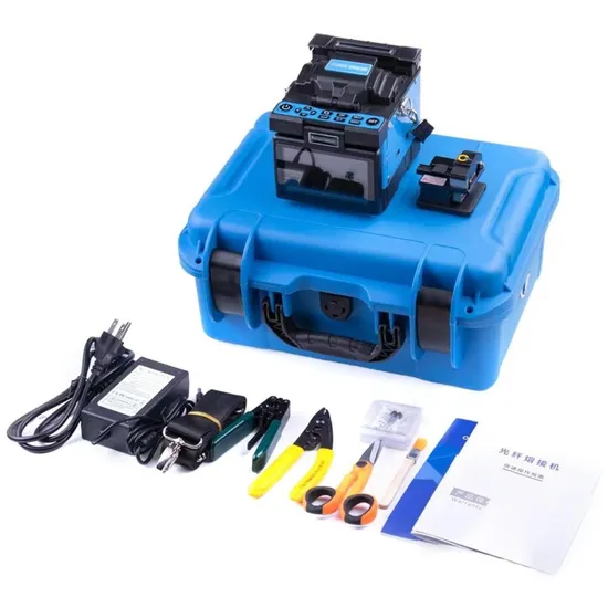 Six Motors Compact Fusion Splicing Machine Powerful Battery FTTH Sm/mm Fusion Splicer
