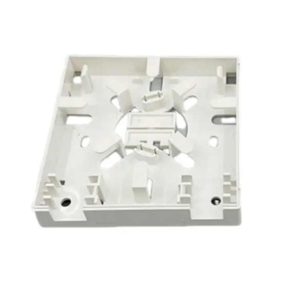Strengthen ABS Material Rosette Box Pigtails Cassette Type Sc Adaptor 2 Core Fiber Optic Distribution Box