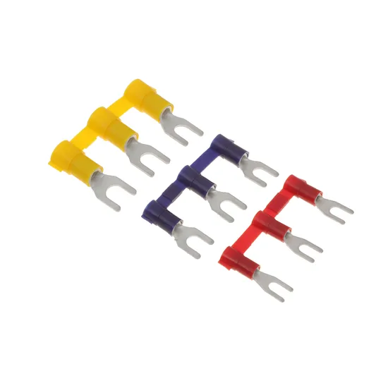 Stamping Wire Crimp Terminal Connector Terminal Block Cold Pressing Nylon Insulated Copper Terminal