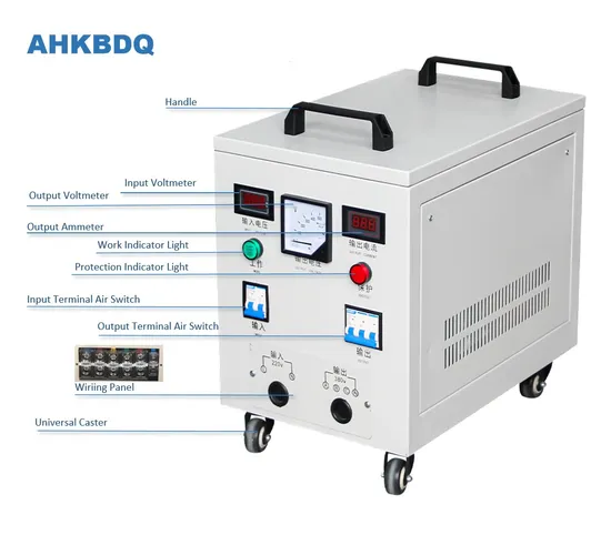Phase Converter 10kVA Single Phase 220V to Three Phase 380V with Neutral Line