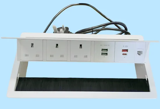 Desk Top Outlet Power Socket Fliping Lid with Function Power Socket