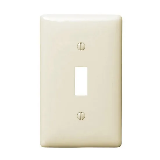 Ivory Electrical Wall Plates & Outlet Covers Single Gang