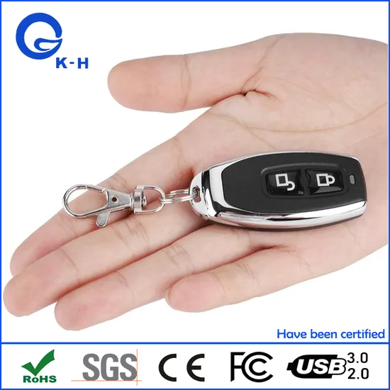 Remote Control 1527 Learning Code Wireless Remote Control Transmitter 433MHz 2 Buttons
