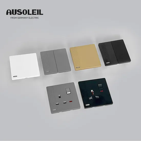 Ultra-Thin 86X86 Wall Switch and Socket 10-16A