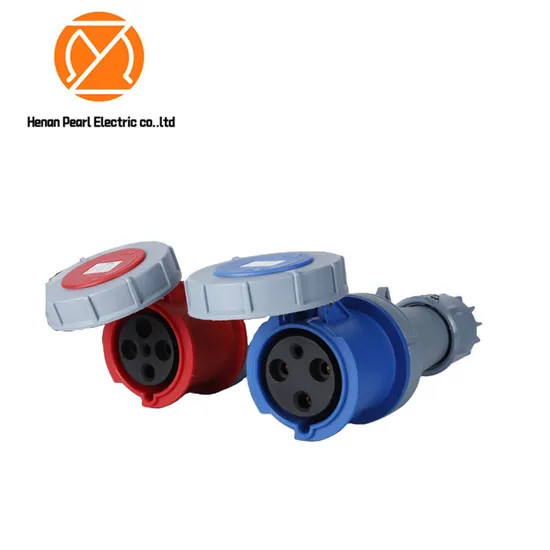 IP44 IP67 Male and Female Industrial Plug and Socket 3 Pin 4 Pin 5 Pin Industrial Socket Plug