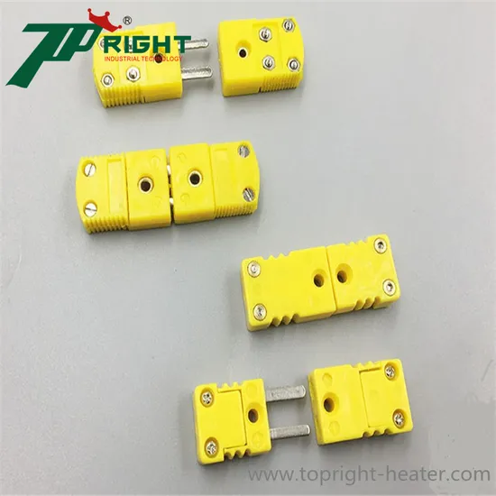 Hot Sale Plug and Socket Thermocouple Connectors Male and Female Plugs