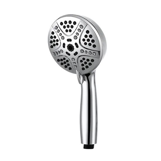 6 Functions Handheld Shower Head High Pressure High Flow Hand Held Showerhead