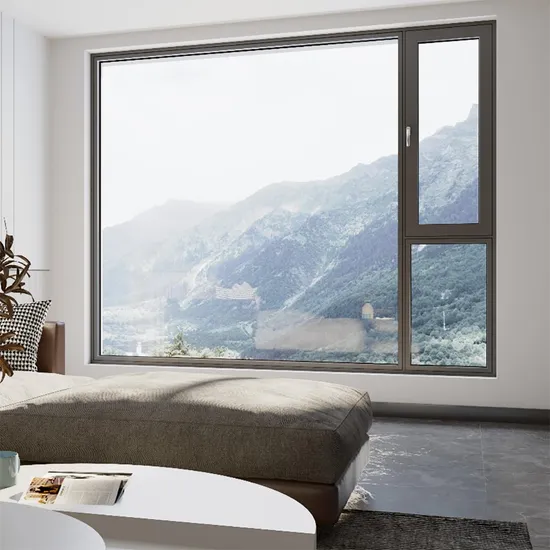 High-Quality Modern/Chinese/European/Art Style Inward Opening Aluminum Metal Sliding Window
