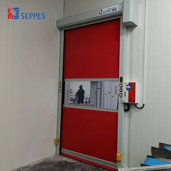 New Remote Control Industrial High Speed Automatic Fabric Rolling Door