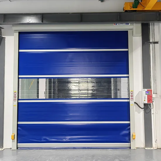 Insect-Proof Dust-Proof High-Speed Doors USA Fast Doors for Chewing Gum Processing Plants
