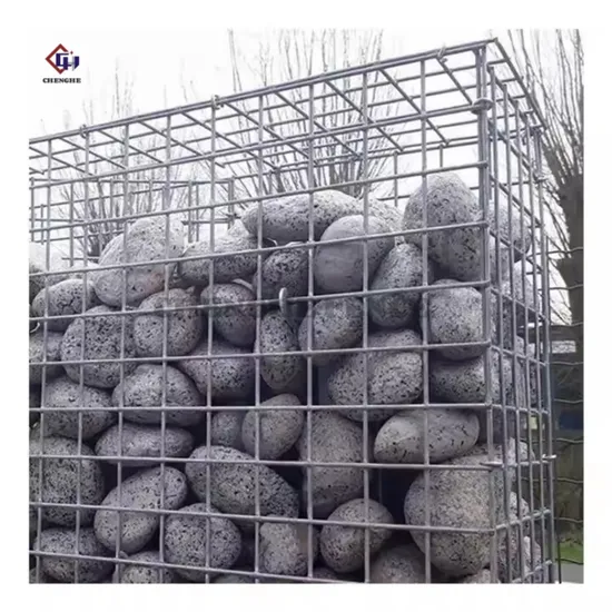 Galvanized Gabion Box 2X1X1 Welded Gabion Basket for River Bank Rock Wall