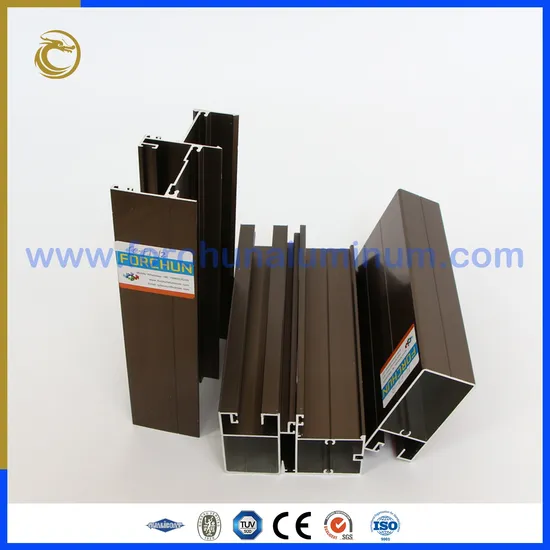 6000 Series Bronze Anodized Aluminum Extrusion Profiles Make Fiji Windows and Doors