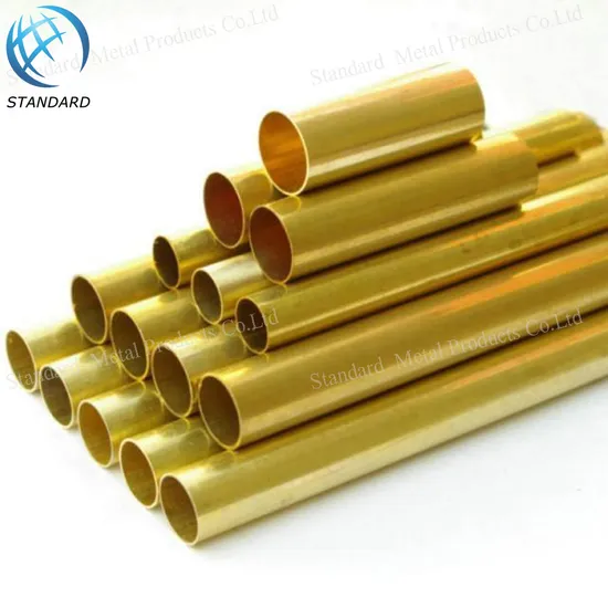 Yellow Brass Tube C27200 C2720 Cuzn37 H63 Brass Tubing / C2680 C26800 Capillary Copper Tube
