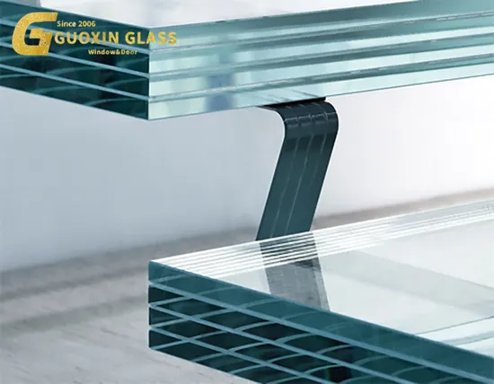 8+8mm Custom Size PVB Sgp Glass Laminated Glass Building Safety Laminated Glass Reliable Supplier