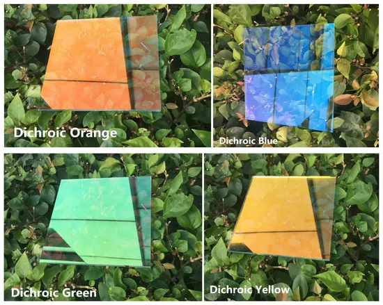 Colored Glass /Art Glass / Dazzle Colour Glass for Glass Curtain Walls Decorative