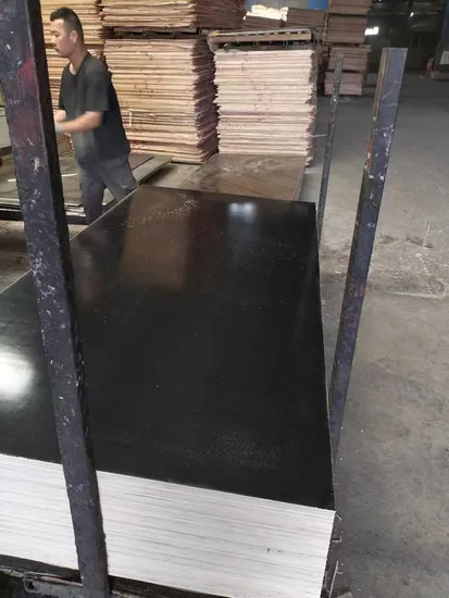 Madera Contrachapada 12mm 15mm 18mm 21mm Factory Price Brown/Black Film Faced Plywood From China
