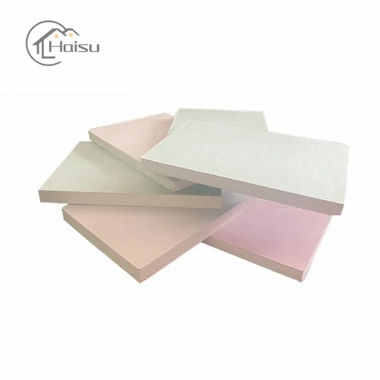 Many Types of Gypsum Plasterboard for Decoration with Good Price