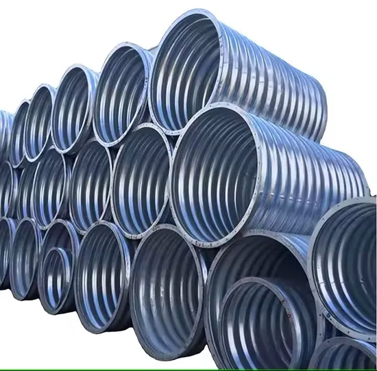Aohong High Quality Sells Well Bridge Galvanized Metal Tunnel Steel Culvert Pipe Spiral Corrugated Culvert Tube Custom Diameter Flexible