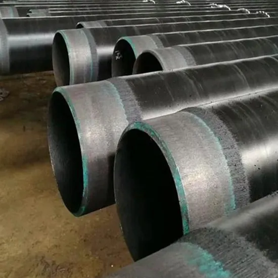 Factory Custom 3PE Epoxy Coated Corrosion Resistant Spiral Welded Carbon Steel Pipe
