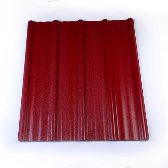 Factory Installation Synthetic Plastic PVC Spanish Roof Tiles Price